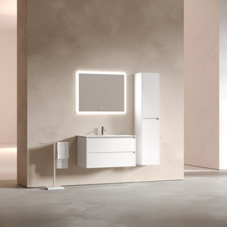 Тумба под раковину Sancos Libra LB90W белая фото