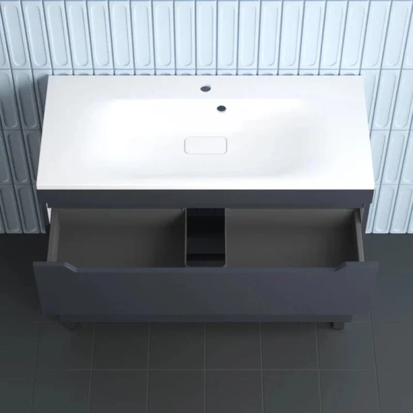 Тумба напольная Style Line Остин 100 ЛС-00002400 графит фото