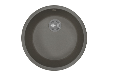 Кухонная мойка ВЕГА ЗЕРО Florentina 22.425.D0440 чёрный фото