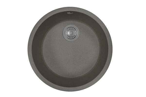 Кухонная мойка ВЕГА ЗЕРО Florentina 22.425.D0440 чёрный фото