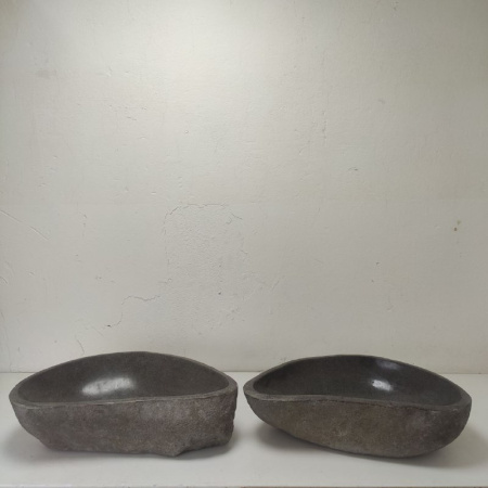 Раковина из речного камня RS01949 (57*34*15) фото