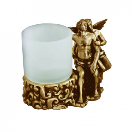 Стакан для зубных щеток настольный Art&Max Romantic AM-B-0081D-B бронза фото