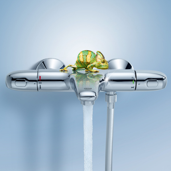 Термостатический смеситель для ванны с душем Grohe Grohtherm 1000 34155003 фото