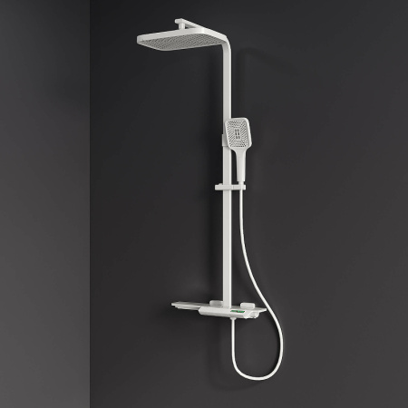 Душевая система с дисплеем RGW Shower Panels SP-34 51140134-03 белая фото