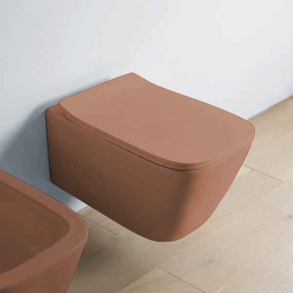 Унитаз подвесной Artceram A16 ASV003 40 00 Brown tortora фото