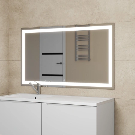 Зеркало с подсветкой и обогревом Uperwood Tanos 291020273 120x70 фото