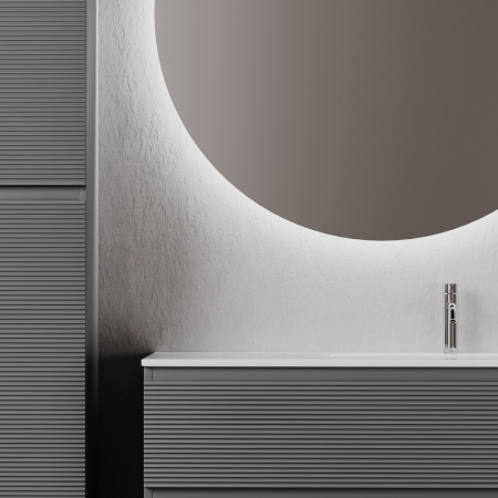 Тумба под раковину Sancos Folk FL100RGS Grey soft фото