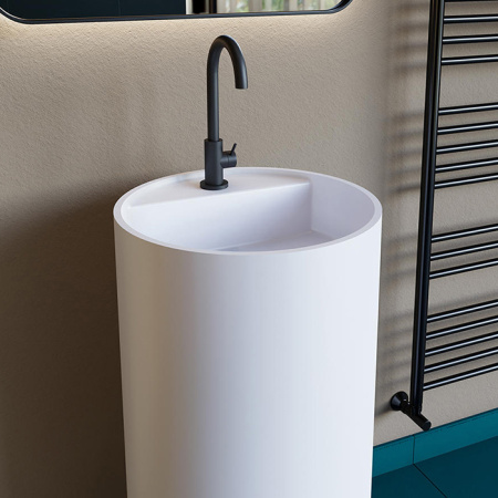 Напольная раковина Salini Armonia 130124M белая матовая фото