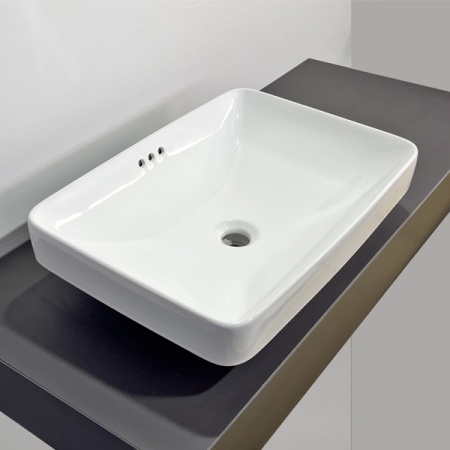 Полувстраиваемая раковина Comforty 78708 00-00012245 58x41 фото