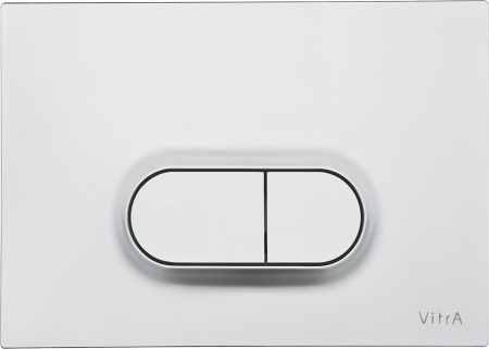 Комплект VitrA Normus 9773B003-7203 кнопка матовый хром фото