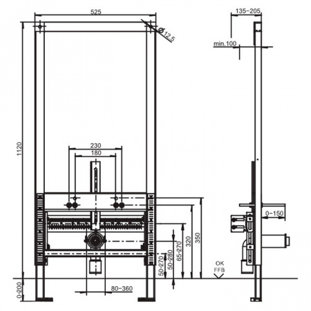 Инсталляция для подвесного биде Sanit INEO 90.676.00.T000 фото