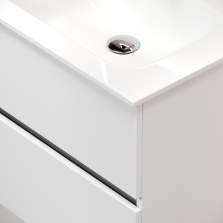 Тумба под раковину Sancos Urban UR60W белый глянец фото