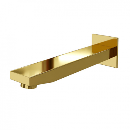 Излив для ванны WasserKRAFT Sauer A187 глянцевое золото фото