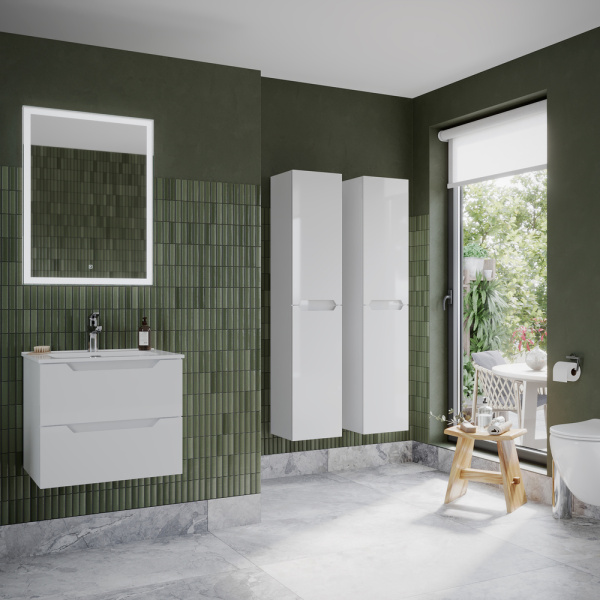 Тумба под раковину Sancos Norma 2.0 NR2.060W белый глянец фото