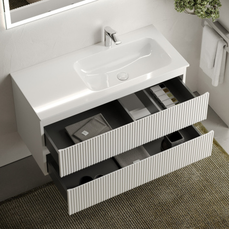 Тумба под раковину Sancos Snob R SNR100RW Bianco фото