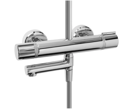 Душевая система с термостатом Jacob Delafon Atom E26238-CP фото