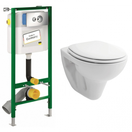 Инсталляция Viega в комплекте с унитазом Gala Pluto-N микролифт фото