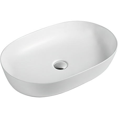 Накладная раковина SantiLine SL-1017MW 60x40 белая матовая фото