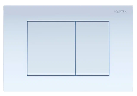 Клавиша смыва Aquatek Easy Fix 51 KDI-0000009 белая фото