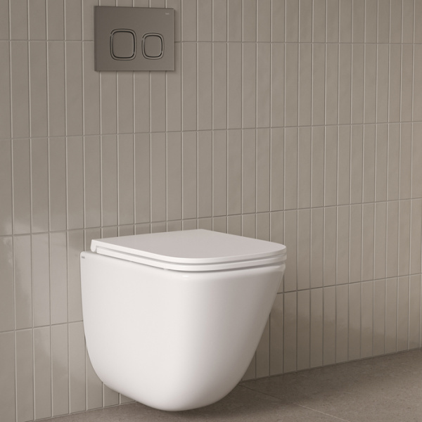 Подвесной унитаз со смывом торнадо IddisTorr Q TOQFDSEi25 с сиденьем фото