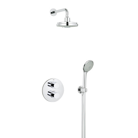 Душевая система для скрытого монтажа Grohe Grohtherm 3000 Cosmopolitan 34399000 фото