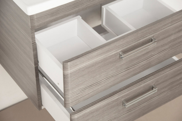 Тумба под раковину Style Line Лотос 70, шелк зебрано, Plus фото