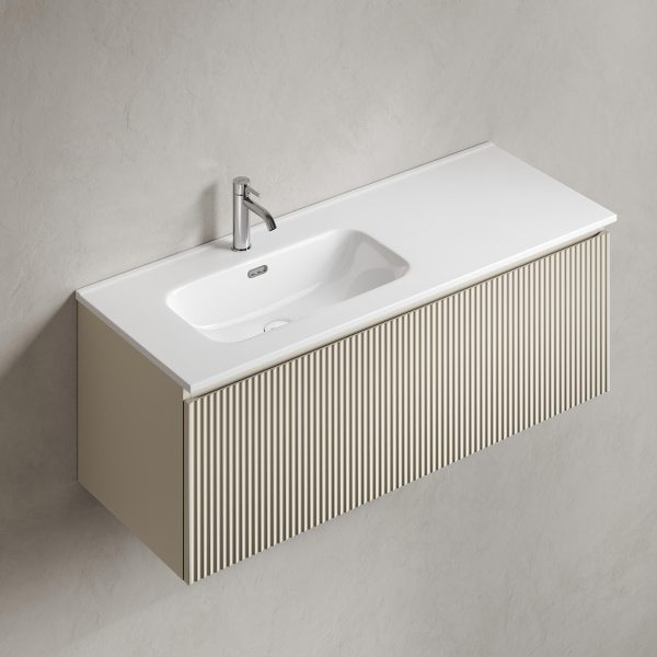 Тумба под раковину Sancos Snob R 1.0 SNR1.0120LCE Beige Soft фото