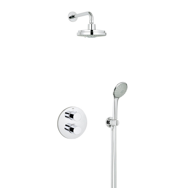 Душевая система для скрытого монтажа Grohe Grohtherm 3000 Cosmopolitan 34399000 фото