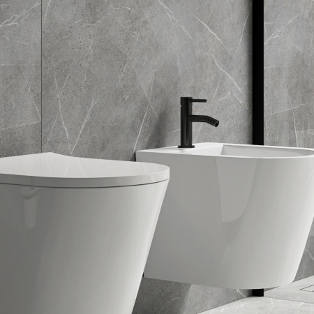 Cмеситель для биде Omnires Y Y1220BL черный фото