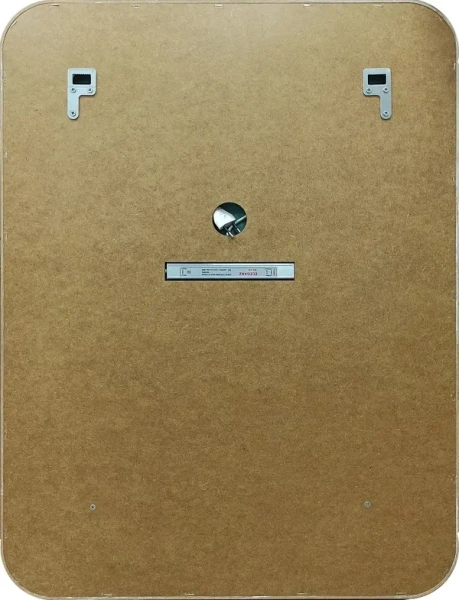 Зеркало Comforty Нобилис-60 LED подсветка, черная рамка, бесконтактный сенсор 00-00005256CF фото