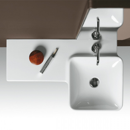 Подвесная раковина Simas Flow FL20bi 82 см фото