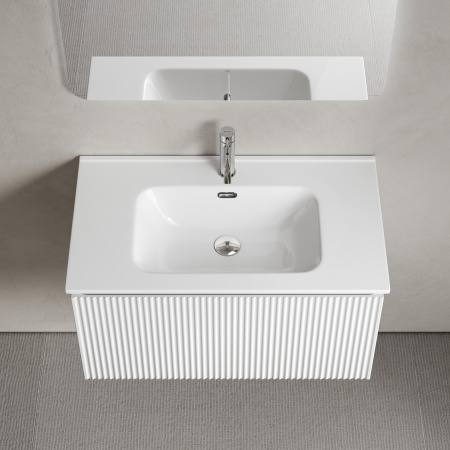 Тумба под раковину Sancos Snob R 1.0 SNR1.080W Bianco фото