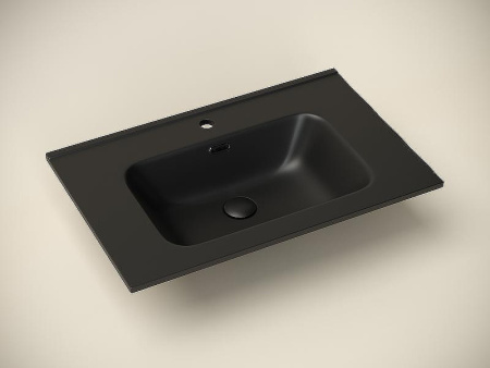 Раковина Ceramica Nova Element 70 CN7007MB черная матовая фото