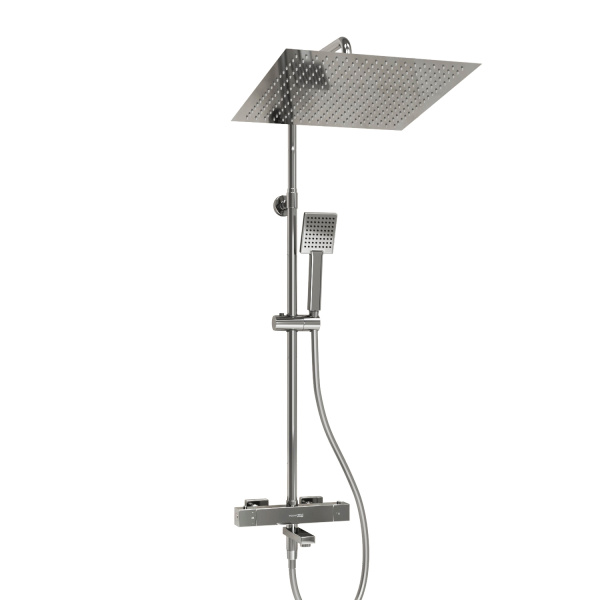 Душевая система (стойка) с термостатом WasserKRAFT Thermo A199.119.141.087.CH хромоникель фото