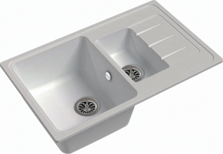 Мойка кухонная Ewigstein Elegant E- 60KF иней фото