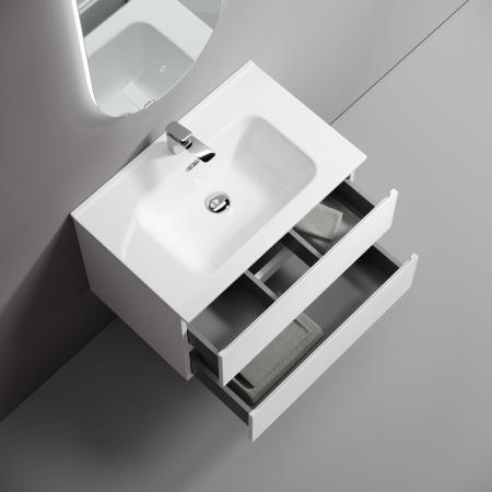 Тумба под раковину Sancos Folk FL70W белая фото