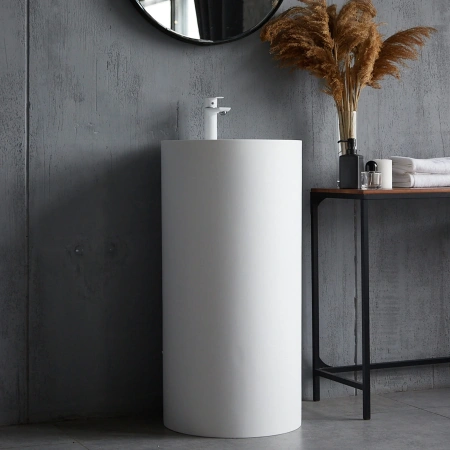 Напольная раковина Montebianco Pisa Rubinetto 11234 45x45 фото