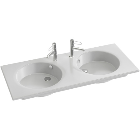 Раковина Jacob Delafon Odeon Rive Gauche EXAT112-Z-00 121х51 фото