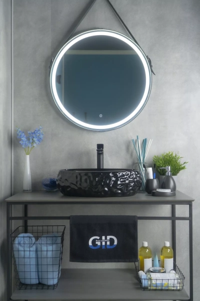 Накладная раковина GID 9030bf 48х34 фото