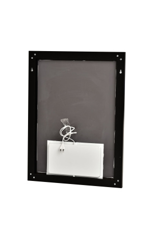 Зеркало SINTESI KANTO BLACK 60 с LED-подсветкой  600x800 SIN-SPEC-KANTO-black-60 фото