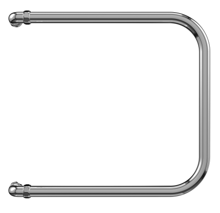Водяной полотенцесушитель П-образный 1" 500х600 Terminus 4620768881381 фото
