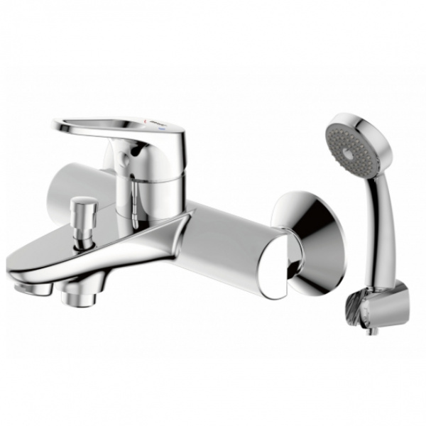 Смеситель для ванны с душем Bravat Drop-D F648162C-B-RUS фото