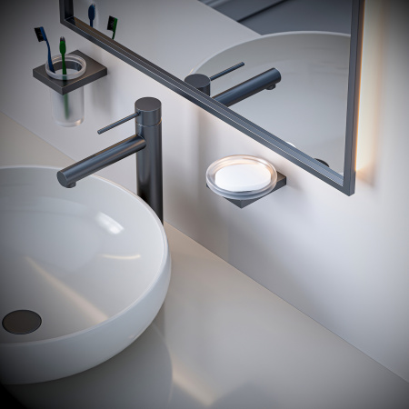 Мыльница Timo Petruma 15221/18 Черное золото фото