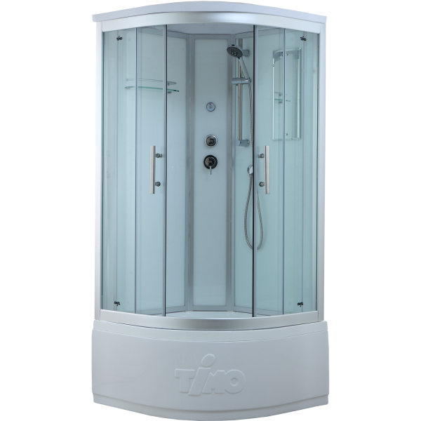 Душевая кабина Timo Standart T-6600 Silver 100х100 фото
