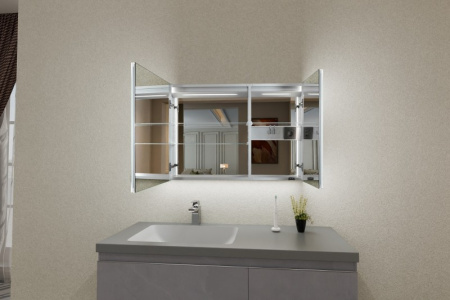 Зеркало-шкаф с подогревом Esbano ES-3808D фото