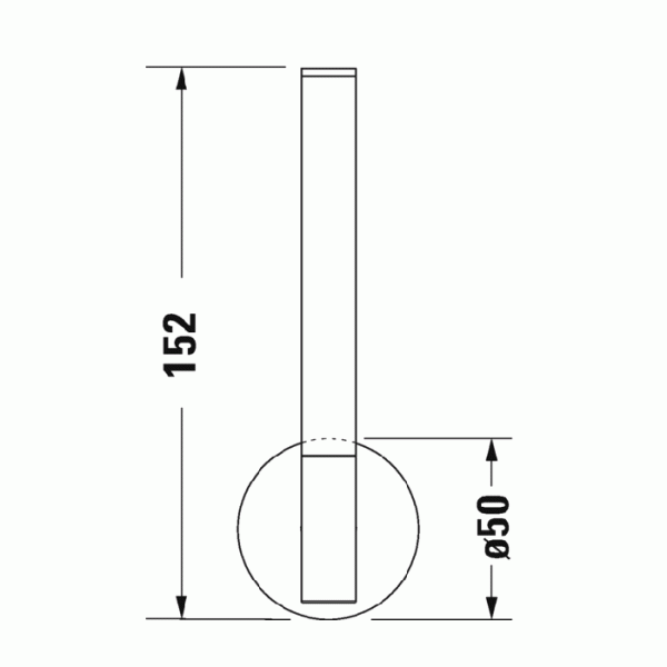 Держатель для туалетной бумаги Duravit Starck T 0099391000 фото