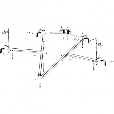 Каркас для ванны Cezares Fi FI CORNER-MF фото