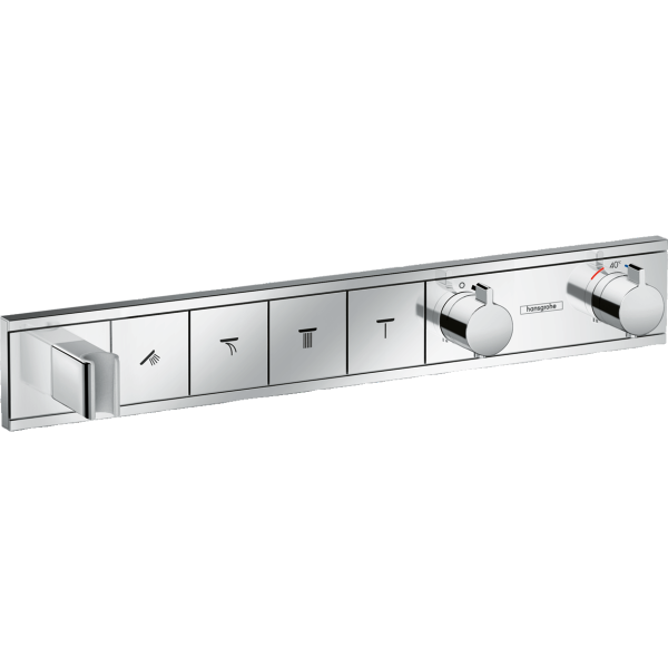 Термостат Hansgrohe RainSelect с 4 кнопками 15357000 фото