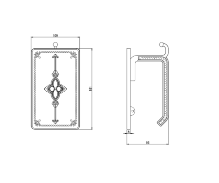 Держатель для туалетной бумаги с полочкой Bronze de Luxe Royal R25017 фото