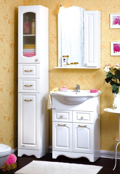 Зеркало-шкаф Бриклаер Анна 60 R фото